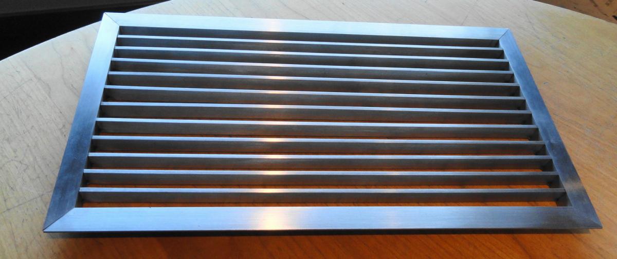 Industrie - Verluchtingsrooster - Inox