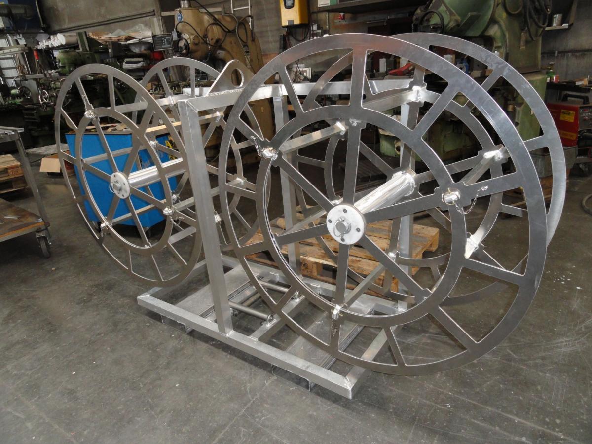 0014198 Landbouw - Afrolhaspel - Inox