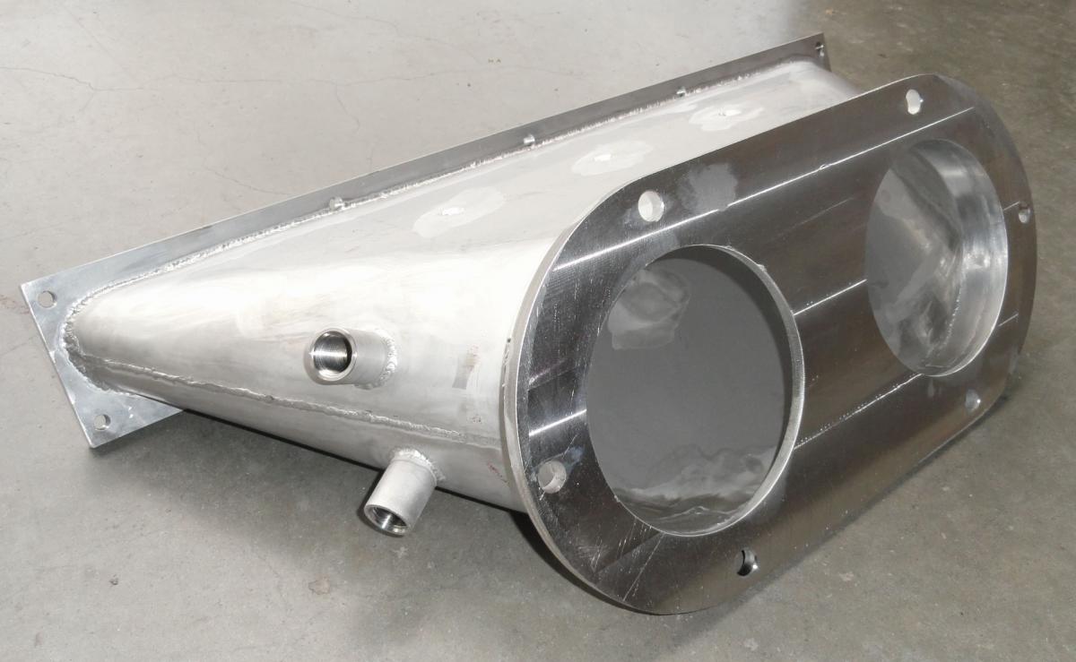 Industrie - Trechter - Dubbelwandig - Inox