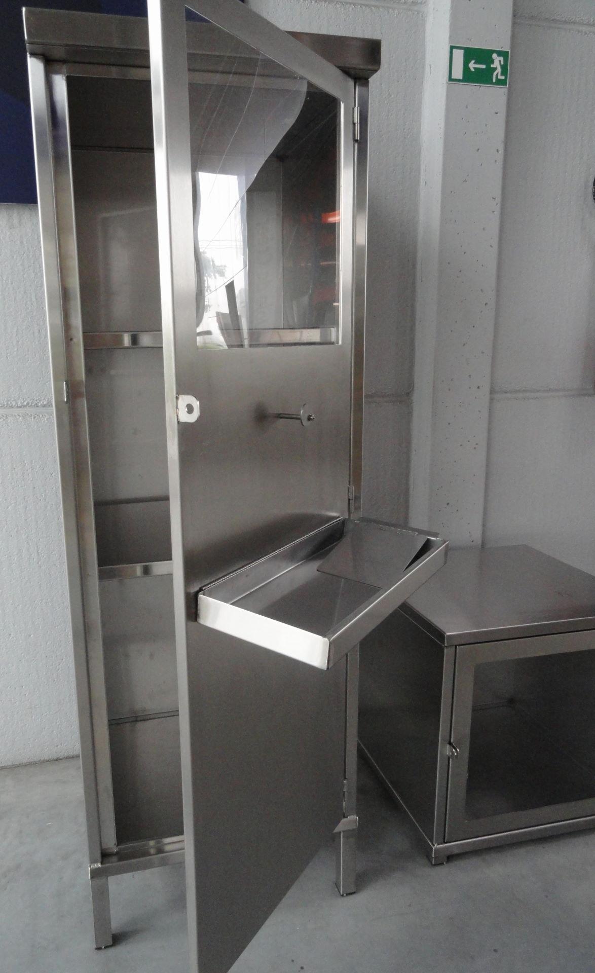 Opbergen - Computerkast - Inox - Plexi