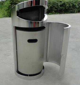 Sorteren - Vuilnisbak - Inox - Elektropolijst