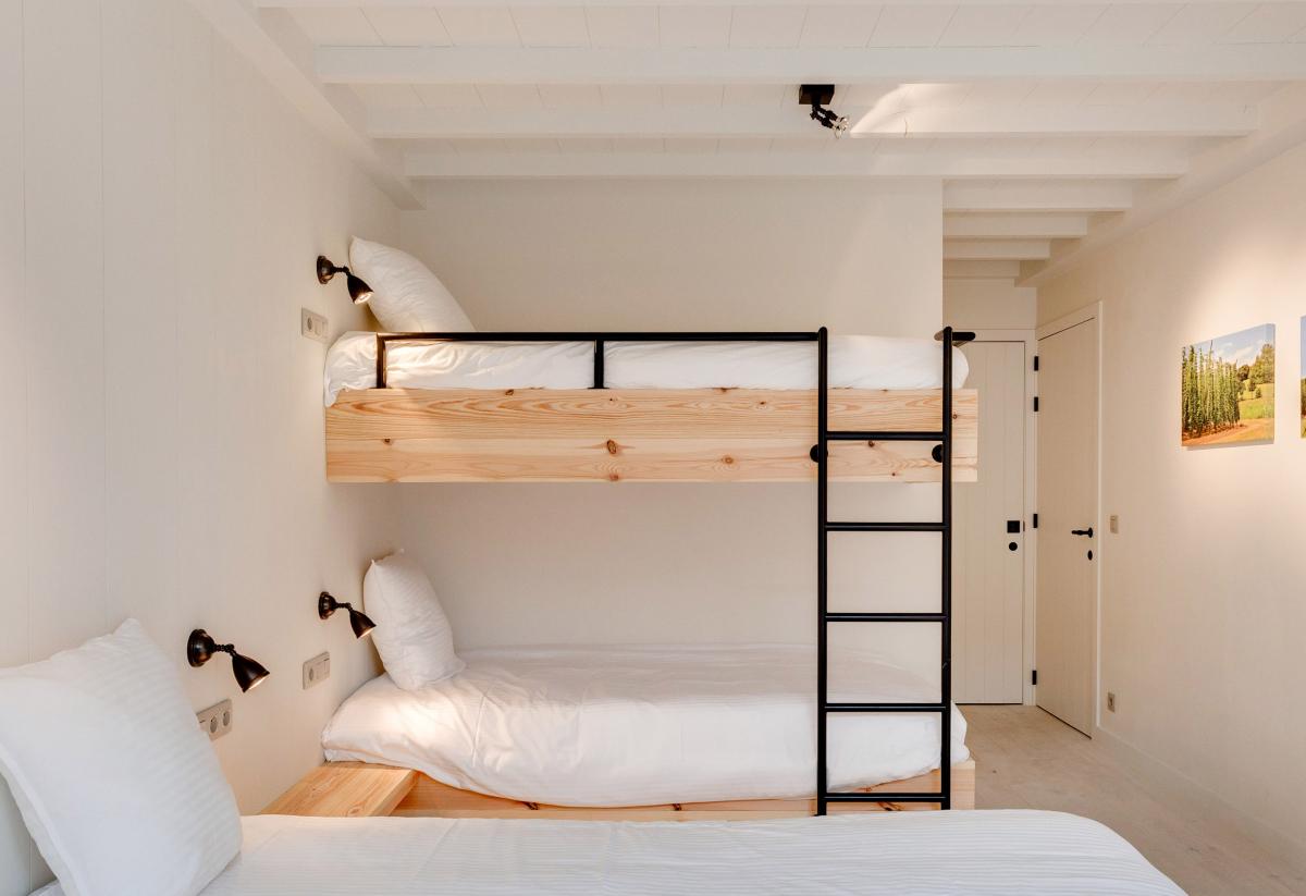  Interieur - Bedladder - Valbeveiliging stapelbed - Staal gelakt