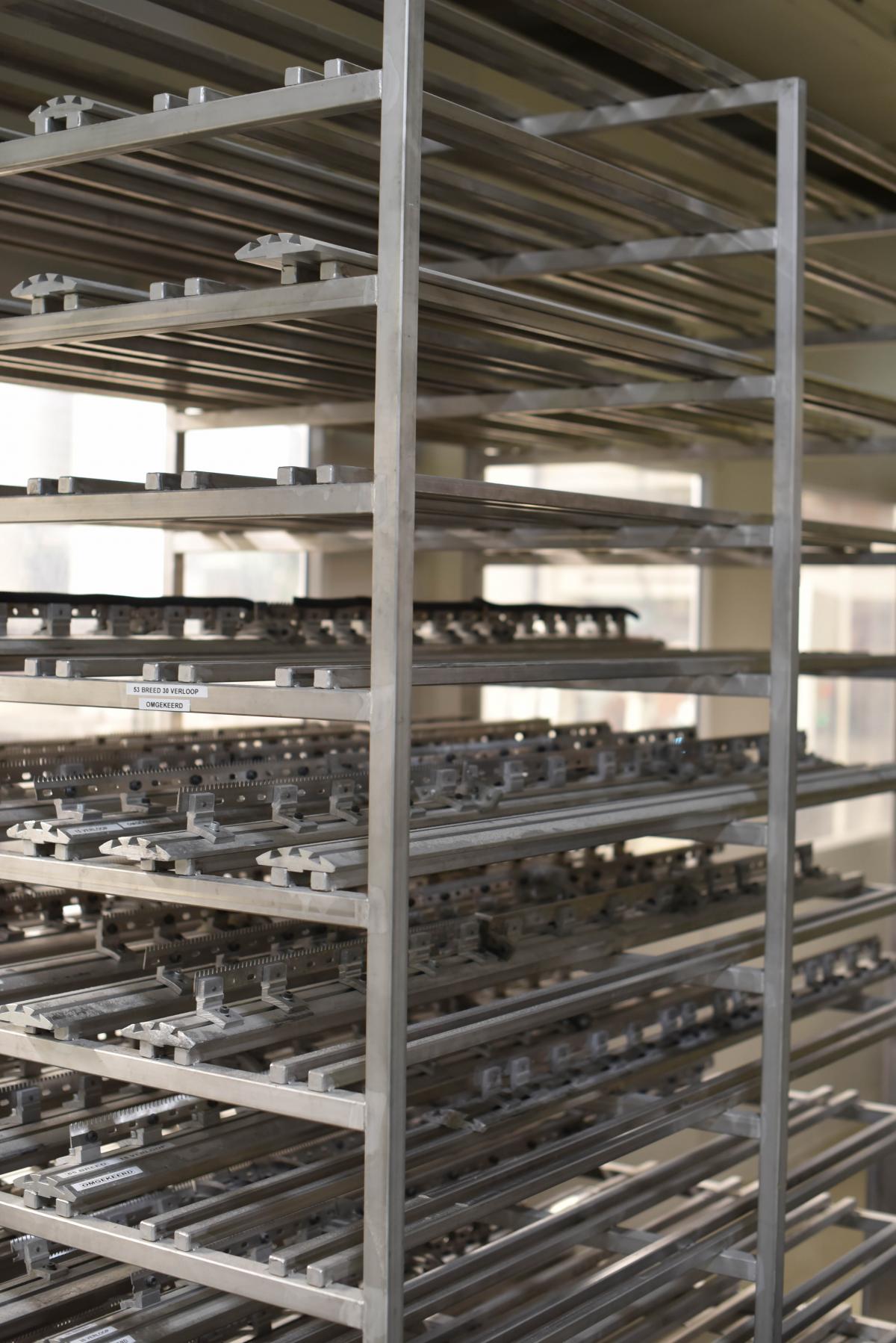 Industrie - Rek Staffelmessen - Inox