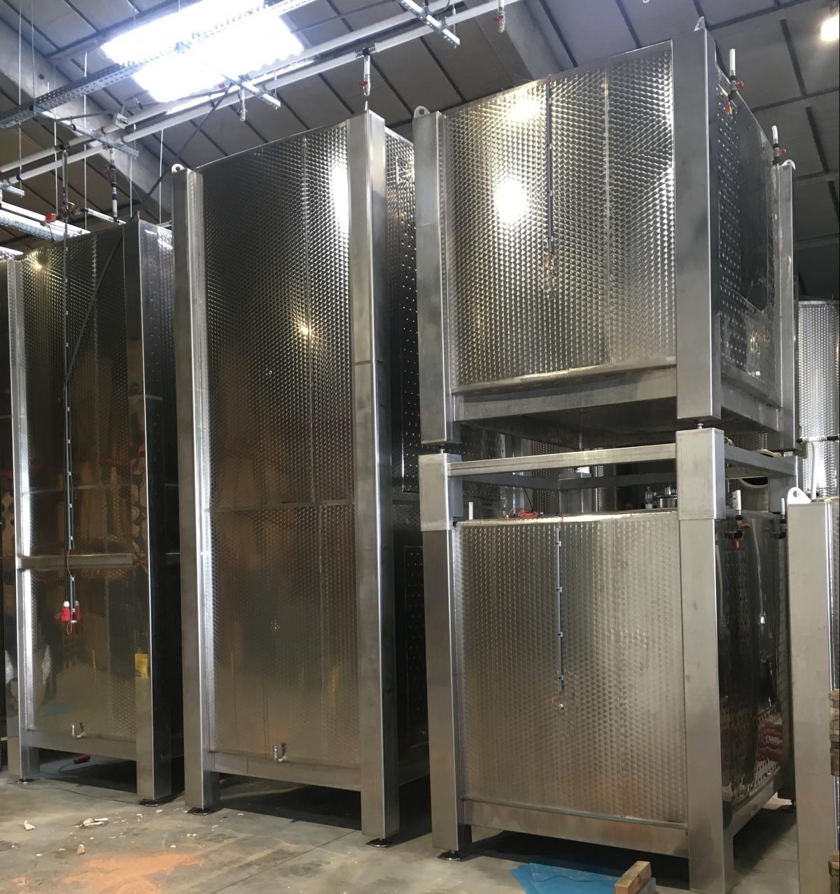 Industrie - Tussenstuk stapelen ketels - Inox