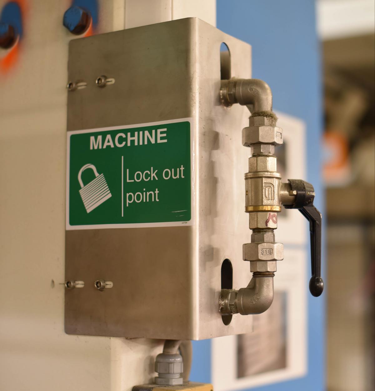 Industrie - Lock Out Point - Inox