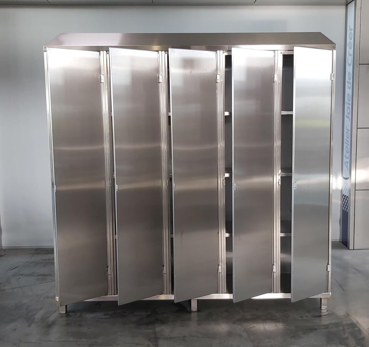 Opbergen - Lockers - Kast - Inox