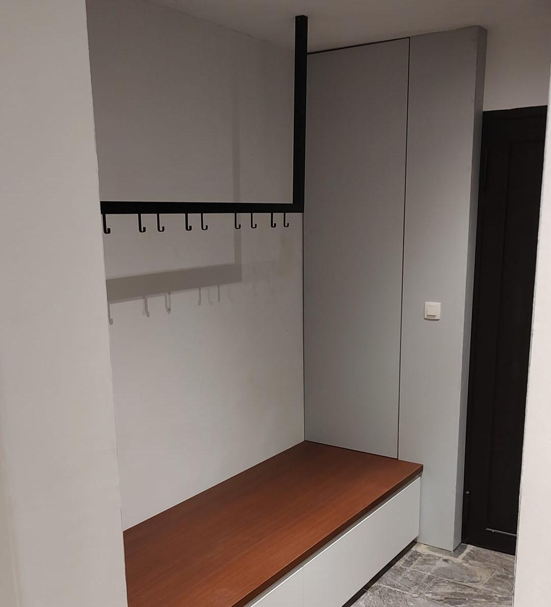 Opbergen - Vestiaire - Kledijbaar en kledijhaken - Staal gelakt