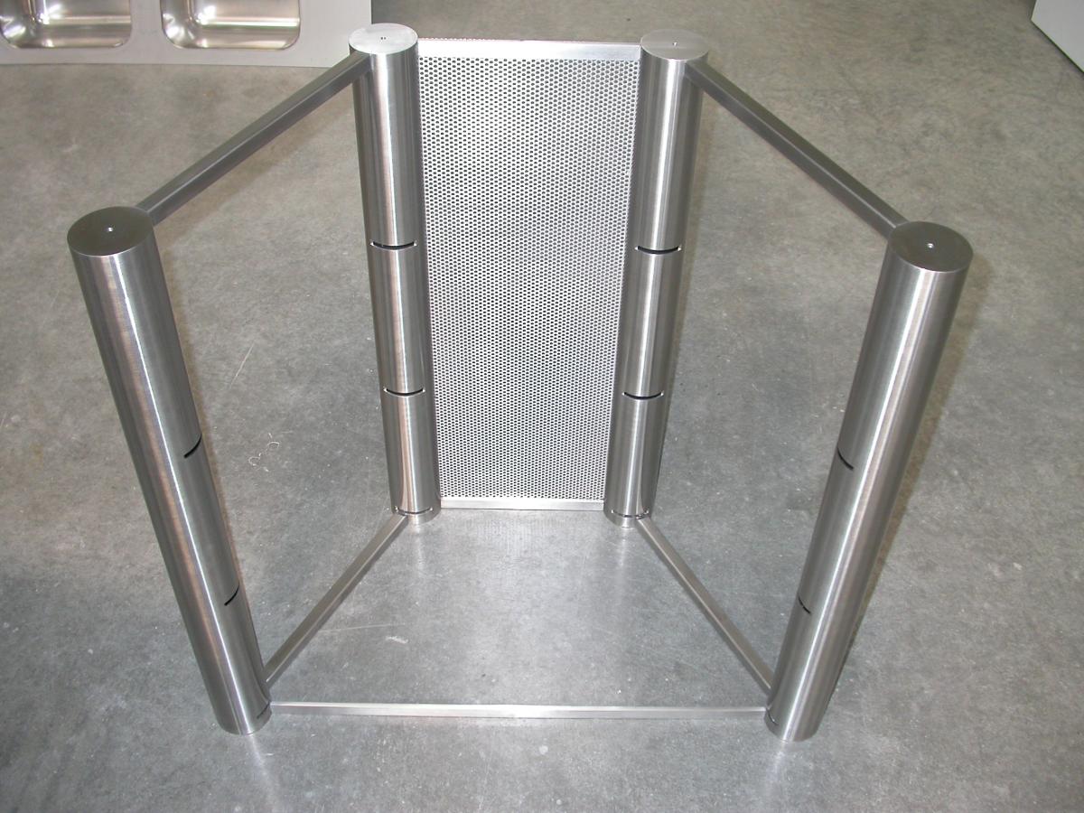 Haardbekleding - Kachelscherm - Afscherming kachel - Inox