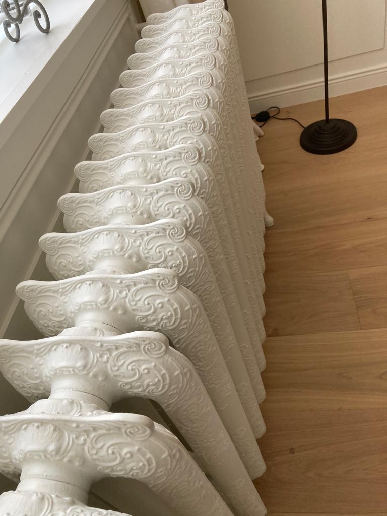 Interieur - Restauratie rustieke chauffage - gelakt