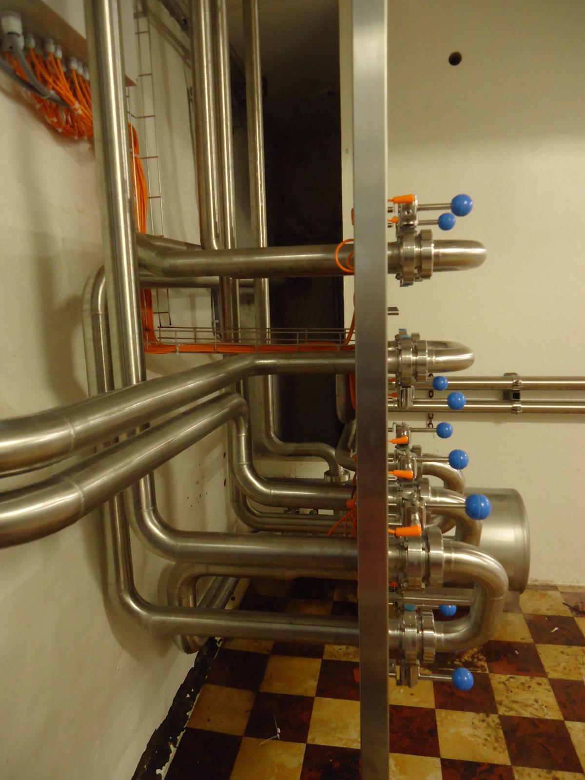 Piping - Koppelborden - Brouwerij - Inox