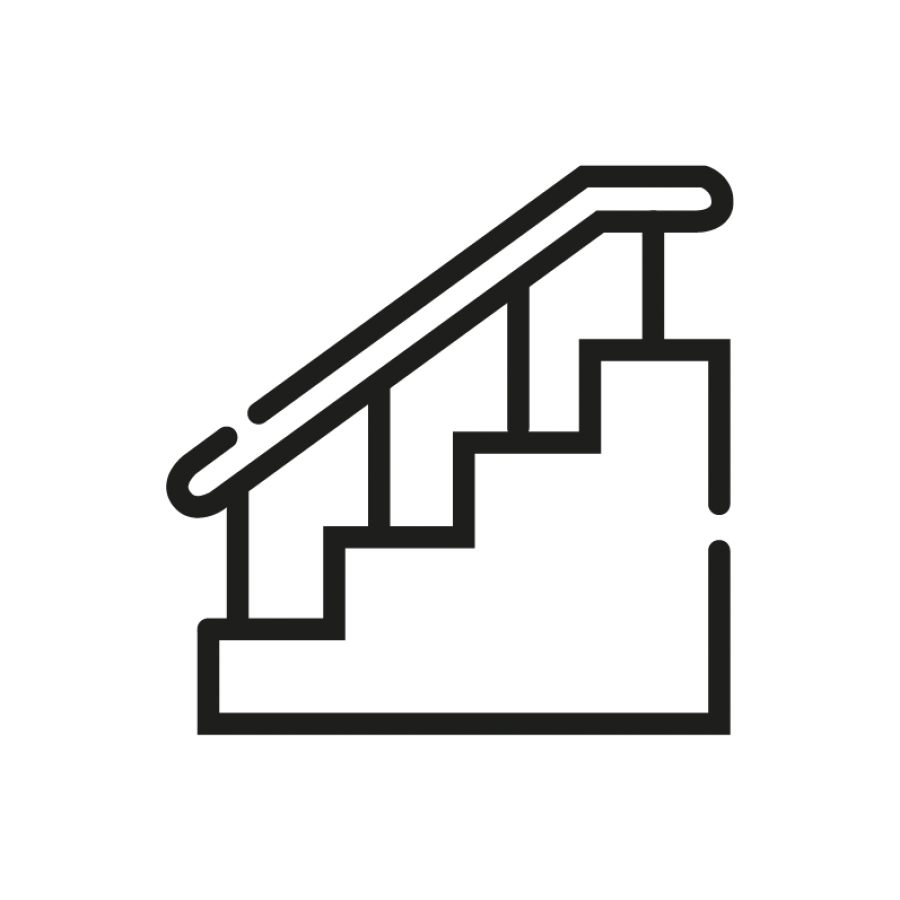 Symbool voor de productgroep: leuningen en balustrades