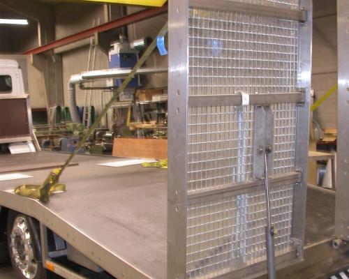 Transport - Onderstructuur vrachtwagen - Oprijplaten - Inox