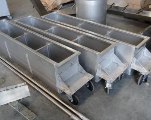 Industrie - Mobiele Benzinkbak - Inox