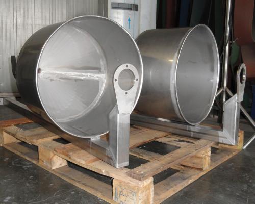 Industrie - Trechter + Mengschroef - Inox