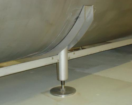 Piping en ketels - Onderstel ketel - Brouwerij - Inox