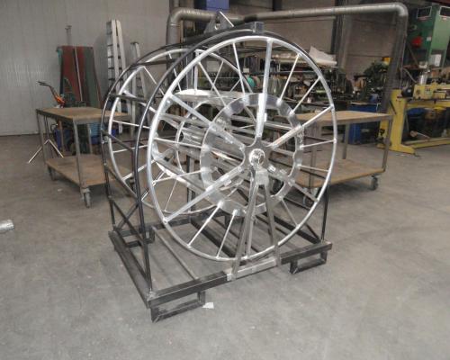 0014198 Landbouw - Afrolhaspel - Inox