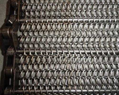 Industrie - Meenemers op filterband - Inox