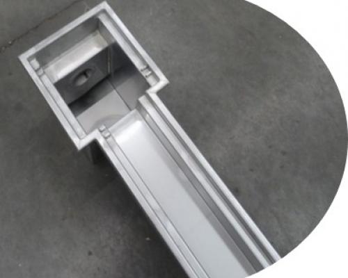Industrie - Vloergoten - Inox