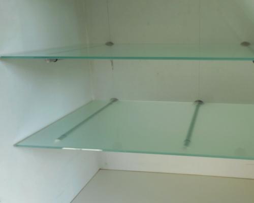 Opbergen - Legbanken - Inox - Opaal Glas