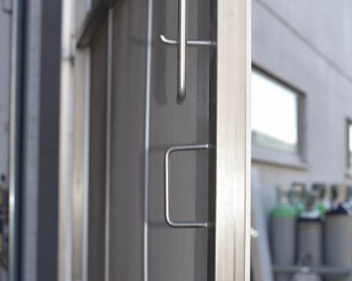 Industrie - Afschermen - Vliegenraam - Inox