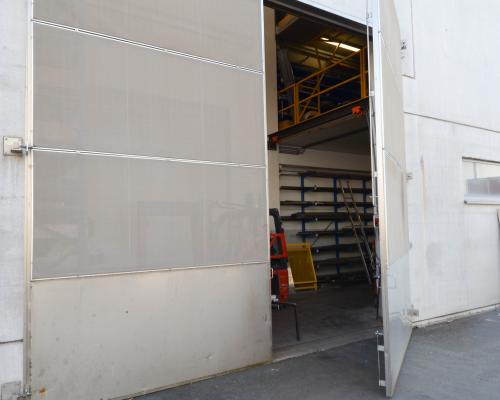 Industrie - Afschermen - Vliegenraam - Inox