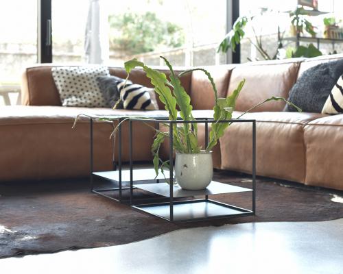 Tafels en onderstellen - Salontafel - Blauwstaal - Modulair