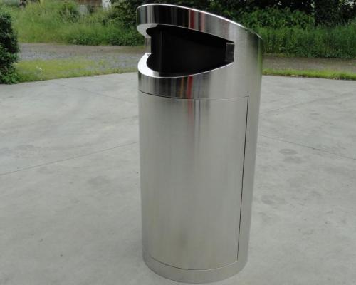 Sorteren - Vuilnisbak - Inox - Elektropolijst