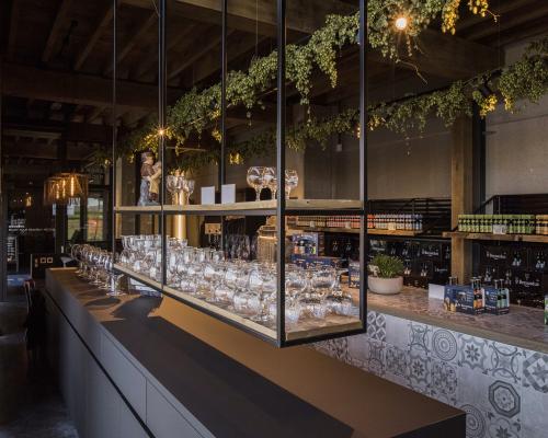 Toebehoren Horeca - Glazenrek - Staal gelakt