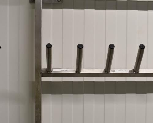 Opbergen - Hangrek schoenen en botten - Inox