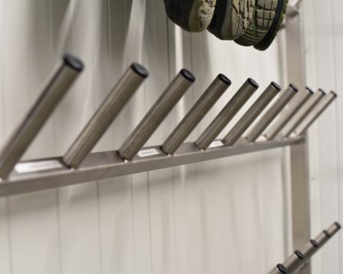 Opbergen - Hangrek schoenen en botten - Inox