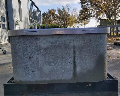 Bescherming - Omranding en deksel - Inox
