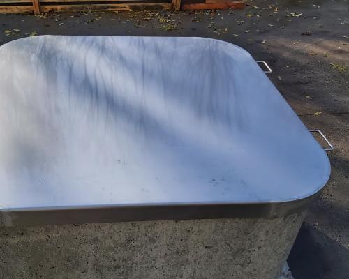Bescherming - Omranding en deksel - Inox