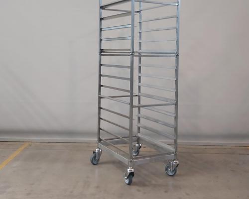 Industrie - Bakkerijkarren - Wielen - Inox