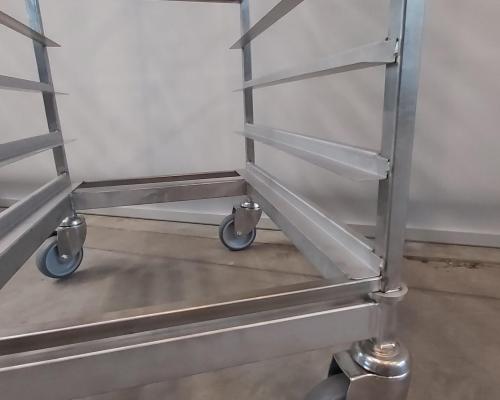 Industrie - Bakkerijkarren - Wielen - Inox