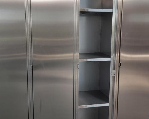 Opbergen - Lockers - Kast - Inox