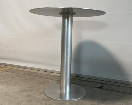 Tafels en onderstellen - Salontafel - Inox excentrisch geschuurd