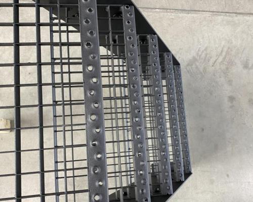 0034834 Kelderluik - Glas - Inox gelakt - Manueel - Binnen + Keldertrap Gaston