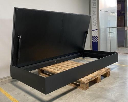0035461 Kelderluik - Tegel - Inox gelakt - Manueel - Binnen - Isolatie