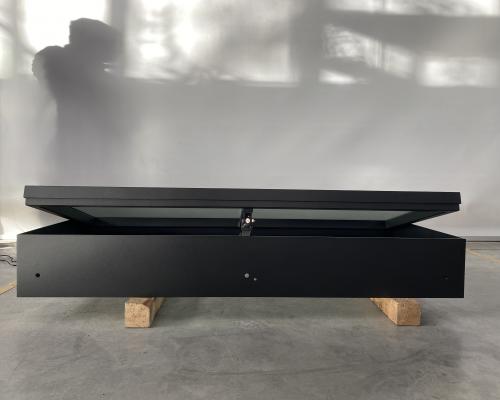 0036031 Kelderluik - Glas - Inox gelakt - Elektrisch - Binnen