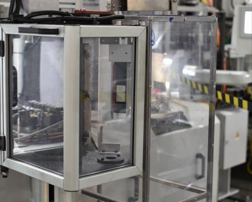 Bescherming - Afscherming machine - Inox - Plexi