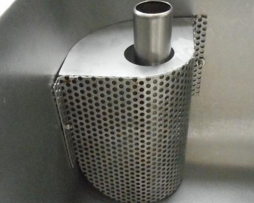 Grille de l’évier en inox