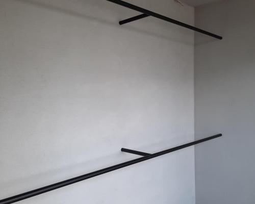 Opbergen - Vestiaire - Kledijbaren - Staal gelakt