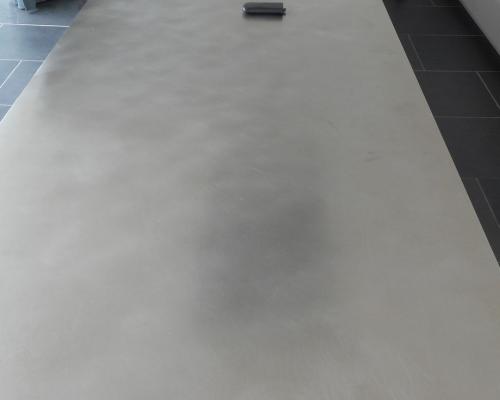Keukenwerkblad in inox