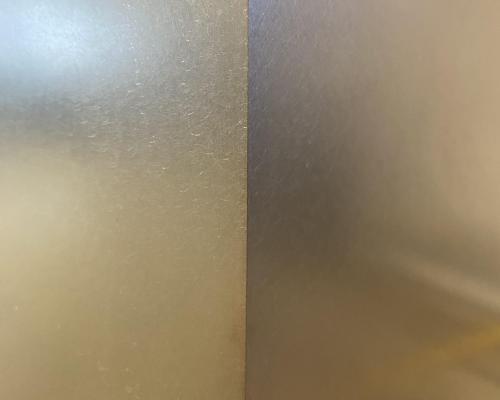 Interieur - Bekleding Meubel - Inox excentrisch geschuurd