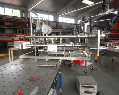 Piping - Koppelborden - Brouwerij - Inox