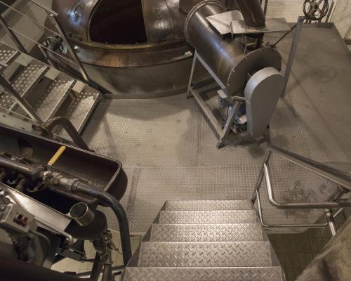 Trappen en platformen - Inrichting brouwerij - Inox