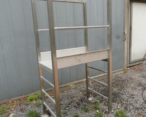 Trappen en platformen - Overstap productielijn - Inox