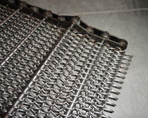 Industrie - Meenemers op filterband - Inox
