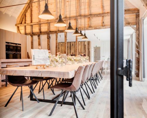 Tafels en onderstellen - Eettafel - Staal gelakt