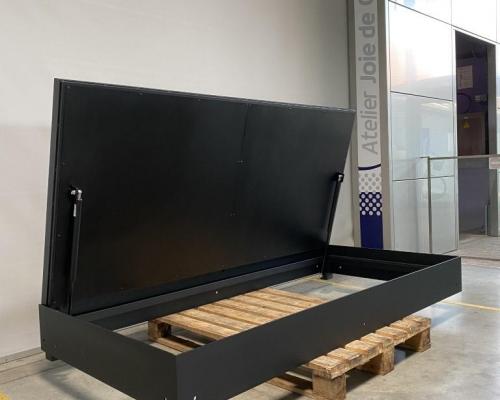 0035461 Kelderluik - Tegel - Inox gelakt - Manueel - Binnen - Isolatie